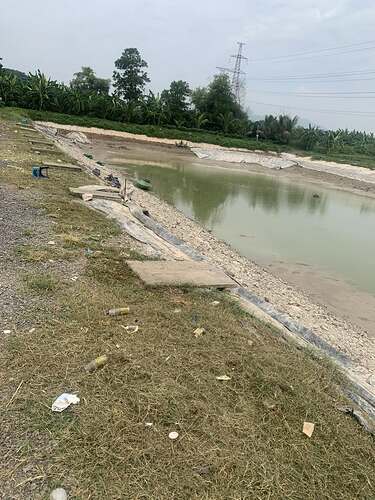 Đáy hồ nạo vét từ 15-8